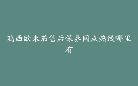 鸡西欧米茄售后保养网点热线哪里有