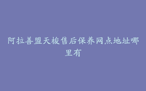 阿拉善盟天梭售后保养网点地址哪里有