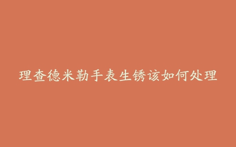 理查德米勒手表生锈该如何处理